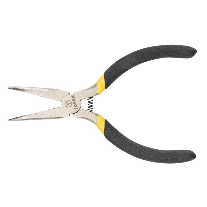TOPEX Bent elongated precise pliers 130 mm — 32D723