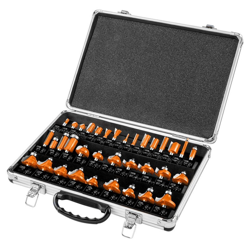 NEO TOOLS Pitchfork cutters, shank 8 mm, set of 35 pcs. — 56-240