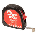 Top Tools Retractable steel tape measure 5 m x 16 mm, "Varicolor" — 27C235