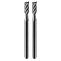 NEO TOOLS HSS router bit cylindrical 3.2 mm, shank 3.2 mm, 2 pcs. — 55-062