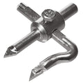 TOPEX Adjustable hole cutter, diam 40-90 mm — 16B460
