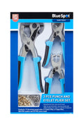Blue Spot Tools 3 PCE Punch And Eyelet Plier Set