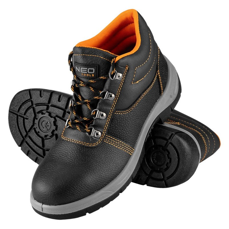 NEO TOOLS S1 SR FO leather boots, steel toecap, size 41 — 82-165-41