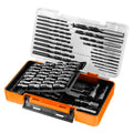 NEO TOOLS Drill and bit set, sockets, 66 el. — 56-619
