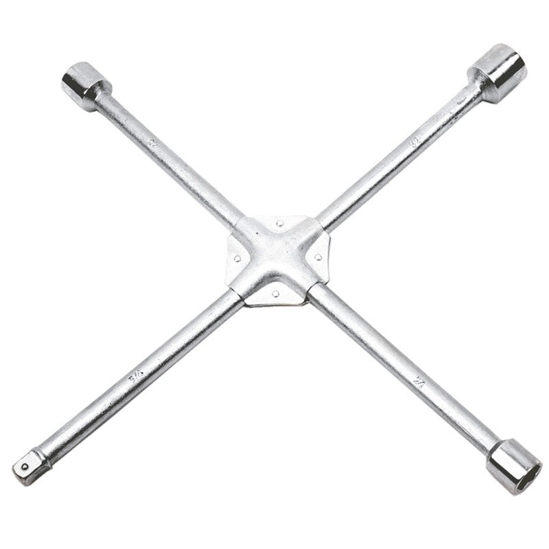TOPEX Cross wheel wrench 17 x 19 x 22 mm, 1/2" — 37D313