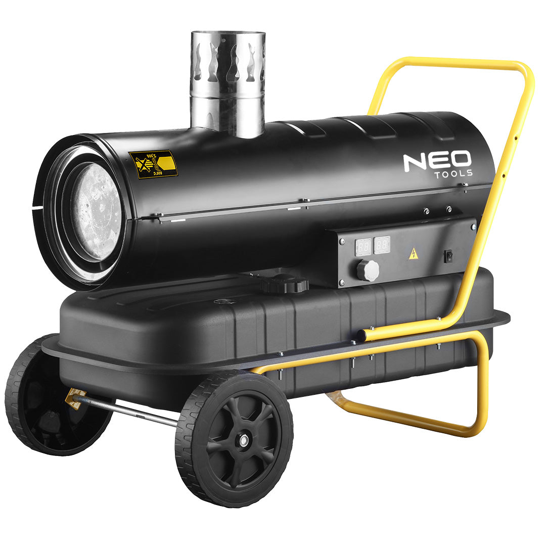 NEO TOOLS Oil heater with flue exhaust 20kW — 90-086