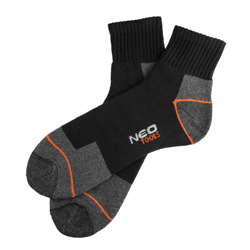 NEO TOOLS Work socks, short, size 43–46 — 82-356