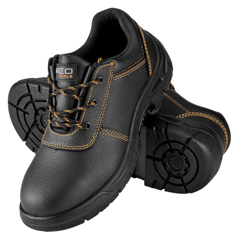NEO TOOLS Leather half boots S1 SRC, steel toecap, size 44 — 82-160-44
