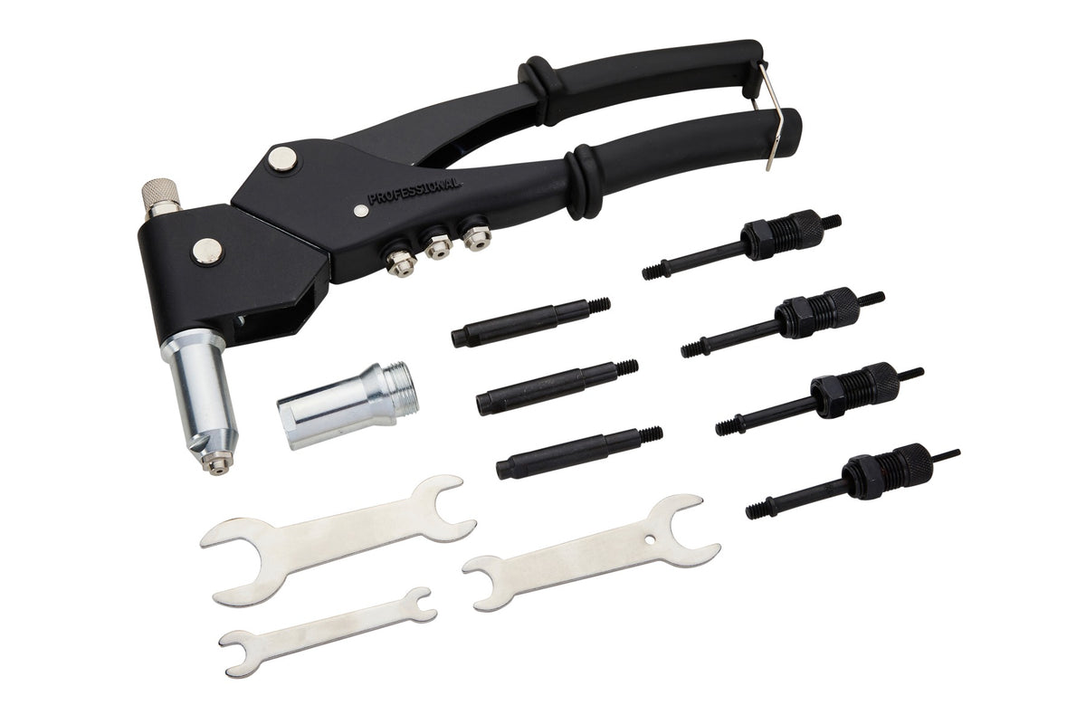 Blue Spot Tools 360Â° Swivel Head Multi Riveter (Rivet/Nut/Threaded Rivet Studs)