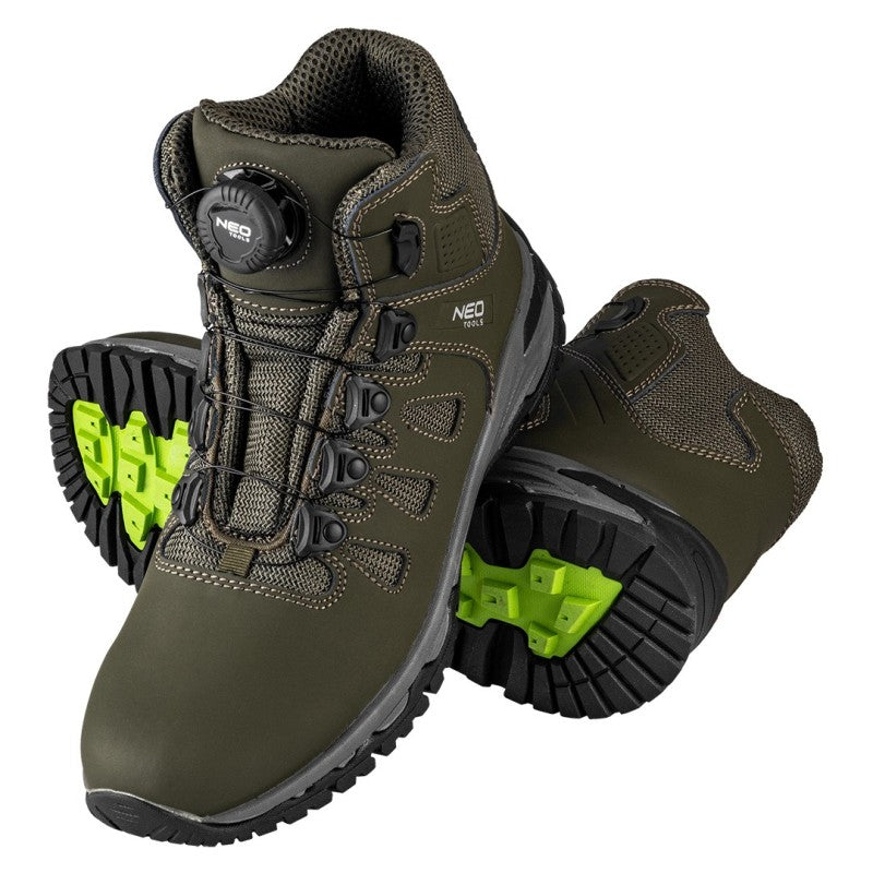 NEO TOOLS Work boots O2 SR FO, cable tie with knob, size 44 — 82-751-44