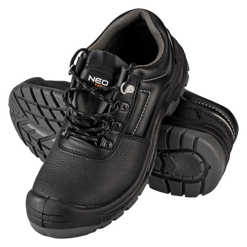NEO TOOLS Work shoes O2 SR FO, leather, size 46, CE — 82-760-46
