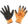 NEO TOOLS Work gloves, latex coated polyester (crincle), 3131X, size 11 — 97-641-11