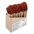 NEO TOOLS Work shoe laces 150cm, orange and black — 82-393