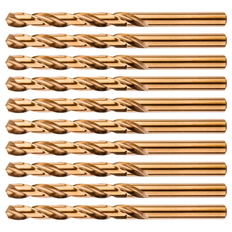 NEO TOOLS HSS-Co 7.0 mm metal drill bits, 10 pcs. — 57-042-10