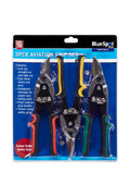 Blue Spot Tools 3 PCE 250mm (10") Aviation Cutting Snips Set