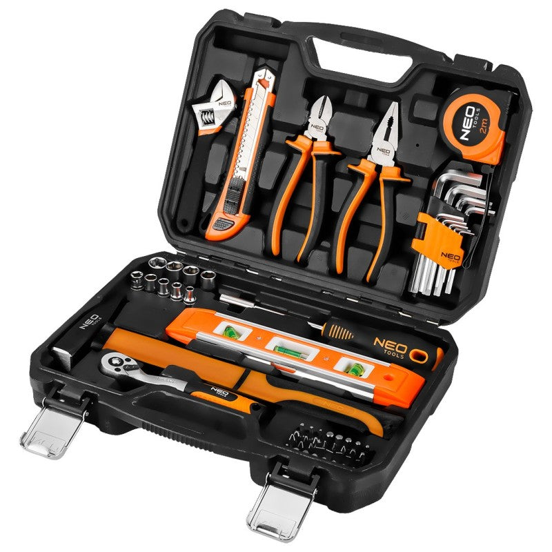 NEO TOOLS Tool set, 60 items, satin — 10-200