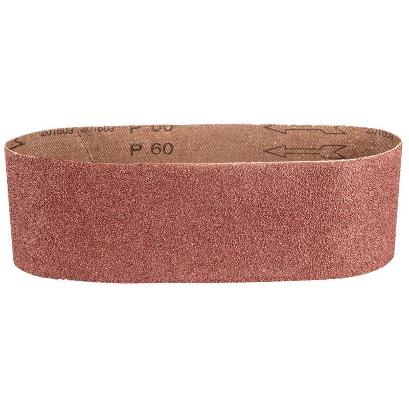 GRAPHITE Sanding belts 75 x 533 mm, K60, 3 pcs — 55H798