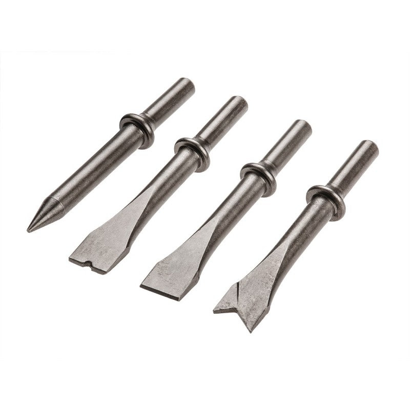 TOPEX Pneumatic hammer chisel set 4 pcs. — 74L335