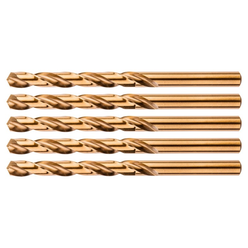 NEO TOOLS HSS-Co metal drill bits 8.0 mm, 5 pcs. — 57-046-5