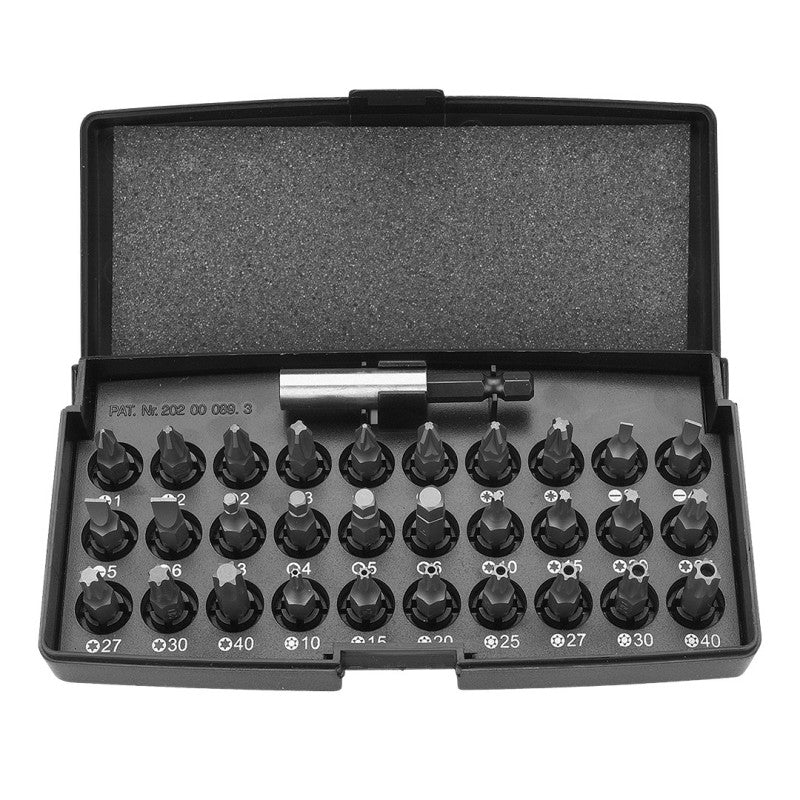 NEO TOOLS Screwdriver bits with holder, set 31 pcs — 06-103