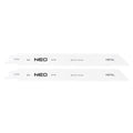 NEO TOOLS Sabre saw blades 228 x 19 x 0.9 mm, 14TPI, cpl. 2 pcs. — 57-952