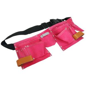 Pink Leather Tool Belt