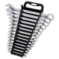 Spanner Set - 14 Piece Combination / Full Polish Finish