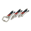 Mini Locking Pliers - 3pc Set Neilsen