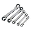 5 Pc Offset Ratchet Ring Spanner Set