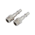 Air Hose Bayonet Fitting, Male 3/8'' Bsp 2pcs