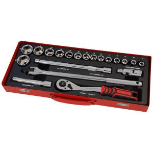 Socket And Bit Set - 20pc 1/2in.drive