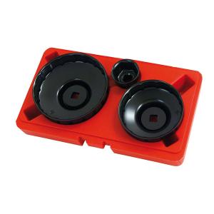 3pc Renault Cup Oil Filter Wrench Set