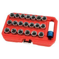 Locking Wheel Nut Stud Remover Tool Kit 21pcs  Vag