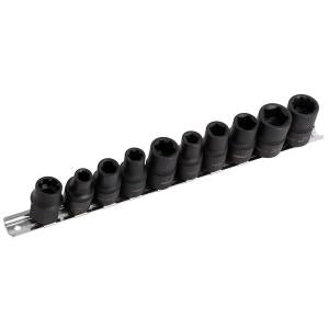 10pcs Specialist Automotive Socket Set 1/2"