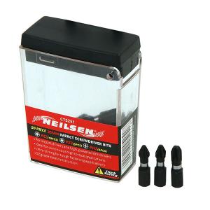 20pcs 25mm Mix Impact Screwdriver Bits