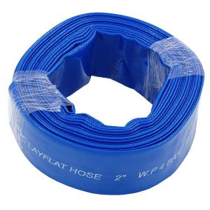 Blue Pvc Layflat Hose  2 Inch X 10m