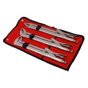 Locking Pliers Set 3 Pc. 15" Extra Long