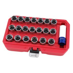 21pcs Audi Wheel Lock Screw Socket Set