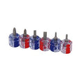 6pcs Mini Stubby Screwdriver Set