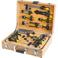 108pcs Set Bamboo Toolbox