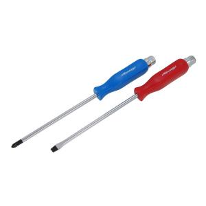 Screwdriver Set 2 Pc Hex Handle 6 X 150mm