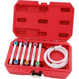 Brake Fluid Bleed Wrench Set - 6pc