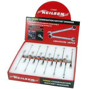 10mm Combinatin Ratchet Wrench
