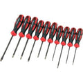 Diamond Tipped Screwdriver Set 10 Piece