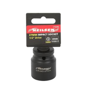 Impact Socket -27mm 1/2 Inch Drive