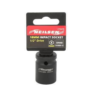 Impact Socket -18mm 1/2 Inch Drive
