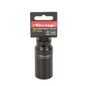 Impact Socket -26mm 1/2 Inch Dr Deep