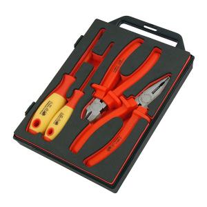 4pc Vde Tool Set 2 X Pliers  2 X Pliers