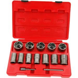 14pcs Extra Large Twist Socket Removal Set 17-36mm
