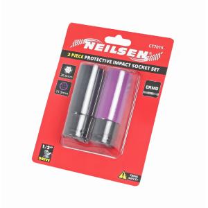 Protective Impact Socket 2pcs Set 20.5mm + 21.5mm